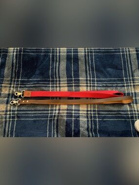 Boshiho Brown Leather Lanyard